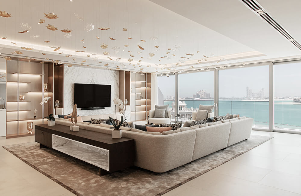 W Residence The Palm Jumeirah Luxury Interior - Ashtaar Interior Design